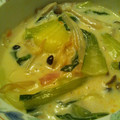 一角兎's cooksnap of when they made 簡単・青梗菜とかぶのとろ～り牛乳煮.