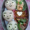 子豚mama's cooksnap of when they made キャラ弁:だんご３兄弟.