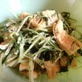 zhengui537's cooksnap of when they made 水菜と油揚げのマヨ胡麻あえ.