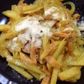 れむぽ's cooksnap of when they made 超～簡単　じゃがいも＆玉ねぎ炒めカレー味.