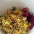 ハラフエッタ's cooksnap of when they made 炒めて炊くだけ。簡単！カレーピラフ.