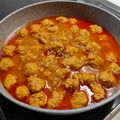ナカミチ's cooksnap of when they made ☆ミートボール☆.