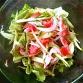 おぎのゆか's cooksnap of when they made 簡単！トマトとキュウリのサラダ.