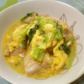 fujiko2000's cooksnap of when they made 絹さやと鶏モモ肉の卵とじ.