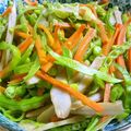 ラブPig's cooksnap of when they made 絹さやで、彩り鮮やか三色きんぴら.