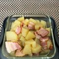 ◆どらしま◆'s cooksnap of when they made ベーコンと大根の煮物.