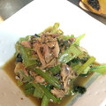 嵐大好きまま's cooksnap of when they made 小松菜とオイルサーディンのさっと煮.