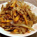 ☆ﾊﾟｲﾝ☆'s cooksnap of when they made ごぼうと豚肉のきんぴら.