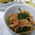 るんちゃん１７'s cooksnap of when they made とりとほうれん草炒め.