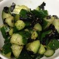 やえまりも's cooksnap of when they made ごま塩海苔きゅうり.