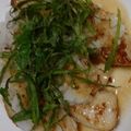 ちゃはち's cooksnap of when they made 鱈のガーリックバター焼き♪おろし添え❤.