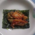ひトみ's cooksnap of when they made 納豆キムチのおつまみのり巻き.