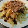 ポメリー's cooksnap of when they made 美味い！助かる！キャベツのお好み焼き風.