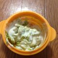カメ姫☆'s cooksnap of when they made ★離乳食★アボカドヨーグルト.