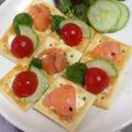 ♡こあら♡'s cooksnap of when they made ＊オードブル＊サーモン＆クリームチーズ.
