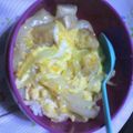 yumikkuma5's cooksnap of when they made 焼き麩で親子丼風の卵丼☆.