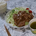 もりＰ's cooksnap of when they made 簡単　秘伝の味付け　豚肉のしょうが焼き.