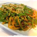 bimibimi's cooksnap of when they made 人参とピーマンのキンピラ.