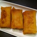 choco1205's cooksnap of when they made 絶品!!シーチキンとコーンの揚げ春巻き♪.