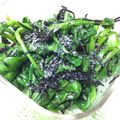 chibi☆mogu's cooksnap of when they made ラディッシュの葉と海苔のナムル風.