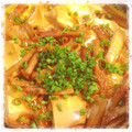 モーモーちいこ's cooksnap of when they made 簡単＆節約メニュー★豆腐とちくわの卵とじ.