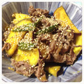 ゆかりだま's cooksnap of when they made レンジで時短！さつまいもと豚肉の甘辛炒め.