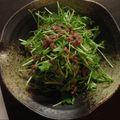 ふうこた's cooksnap of when they made 水菜のアンチョビのタワーサラダ.