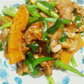 あおのあいばちゃん's cooksnap of when they made かぼちゃと豚肉の中華風カレー炒め.