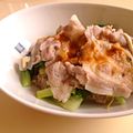 maopyon＊'s cooksnap of when they made 豚肉とチンゲン菜のからし醤油和え☆.