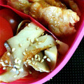 ＭＯＫＯＳＮＯＷ's cooksnap of when they made お弁当にちくわとエリンギの甘辛.