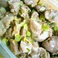 ぽんめぐみ's cooksnap of when they made 砂肝の塩レモン炒め.