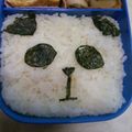 翔舞ママ's cooksnap of when they made 簡単♪詰めご飯でパンダさん２〈キャラ弁〉.