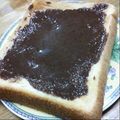 まんまるりんご★'s cooksnap of when they made 甘くて幸せ♡ココアクリームトースト.