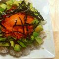 のぐちか。's cooksnap of when they made サーモンとアボカドのまったり丼.