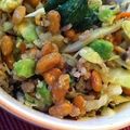ジョージョ。's cooksnap of when they made アボカド納豆ごはん.