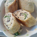 かえそうま's cooksnap of when they made 運動会に！ひき肉と豆苗の油揚げ巻き.
