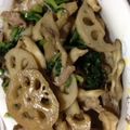みほきのこ's cooksnap of when they made 時短！レンジで蓮根と豚肉の甘酢炒め♪.