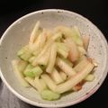 popet's cooksnap of when they made スイカの皮ときゅうりの梅和えるだけ.