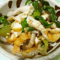 じんとっと's cooksnap of when they made ♪チンゲン菜としめじと油揚げの炒め♪.