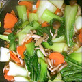 ぴかちゅ、's cooksnap of when they made ☆楽安☆青梗菜と豚肉としめじの中華炒め.