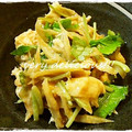 Ｔ，ＳＡＥＫＯ's cooksnap of when they made ダイエット☆ささみと牛蒡の辛子酢味噌和え.