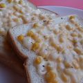 yappyパクパク's cooksnap of when they made マヨコーンチーズトースト.