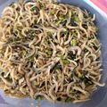 てこくち's cooksnap of when they made かぶの葉とシラスのふりかけ.