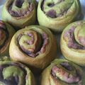 かなかっちゃん's cooksnap of when they made まきまき抹茶アンパン（ＨＢ使用）.