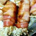 megu1122's cooksnap of when they made ナンプラー＆黒胡椒でベーコンえのき巻き☆.