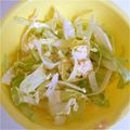 あべ尚's cooksnap of when they made またかよ！レタスの卵サラダ.