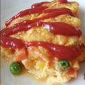 nikeina's cooksnap of when they made ミックスベジタブルの簡単チーズオムレツ.