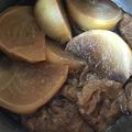 marere's cooksnap of when they made かぶと油麩の煮物。.
