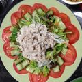 ガノッチ's cooksnap of when they made 豚の冷しゃぶサラダ～香味ソースかけ～.