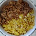 まんまんまんまんま's cooksnap of when they made 鶏そぼろご飯.